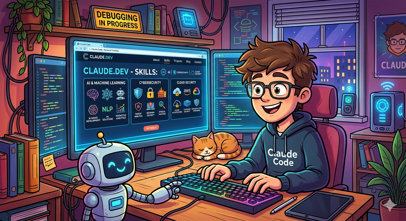 How I Built and Deployed My Own Personal Site Using Claude Code