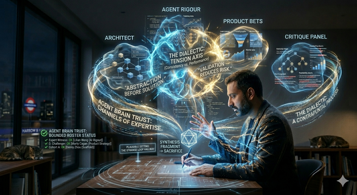 From the Dialectic Prompt to Agent Brain Trust