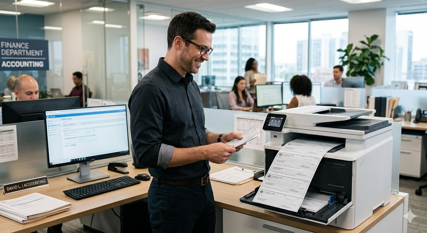 Stop Ordering Checkbooks — Print Your Checks Only When You Need Them