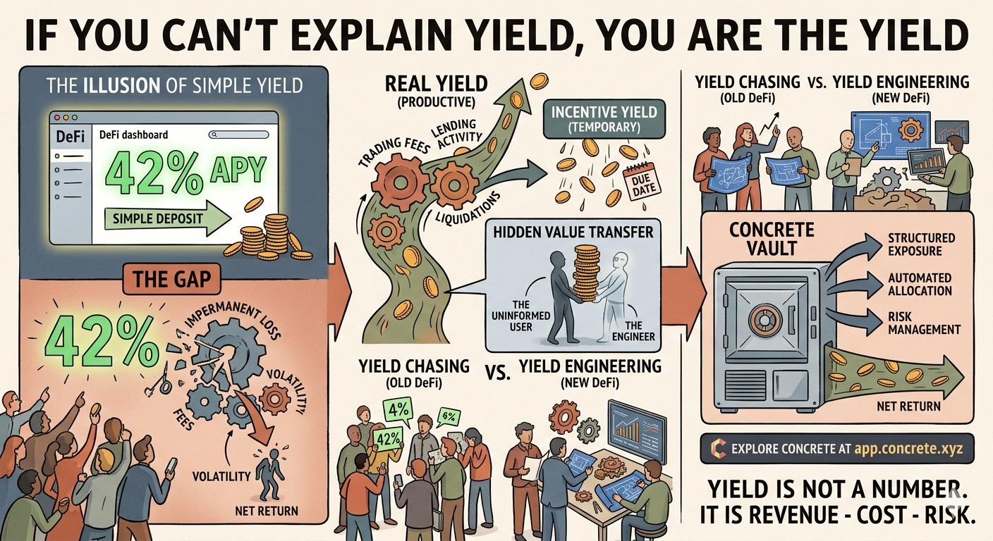 If You Can’t Explain Yield, You Are the Yield️