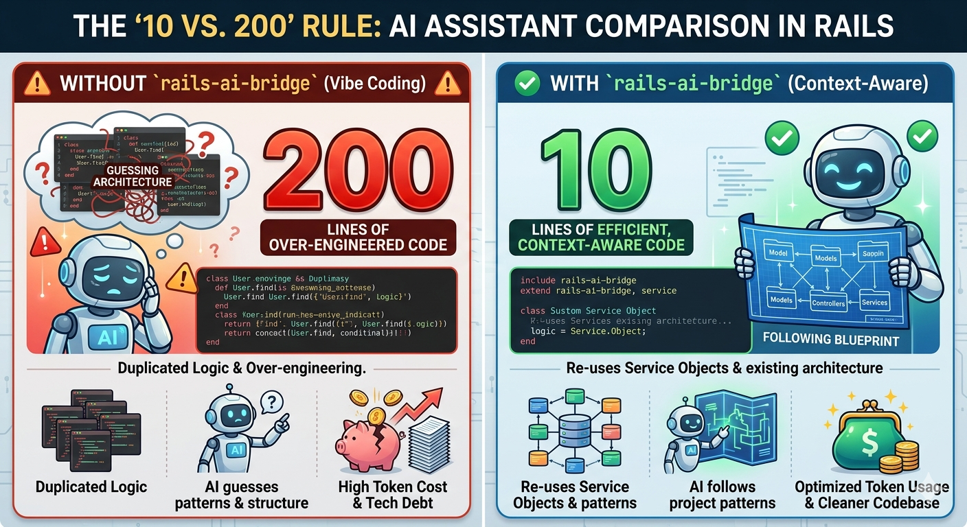 Stop “Vibe Coding”: How I Bridged the Gap Between Rails and AI