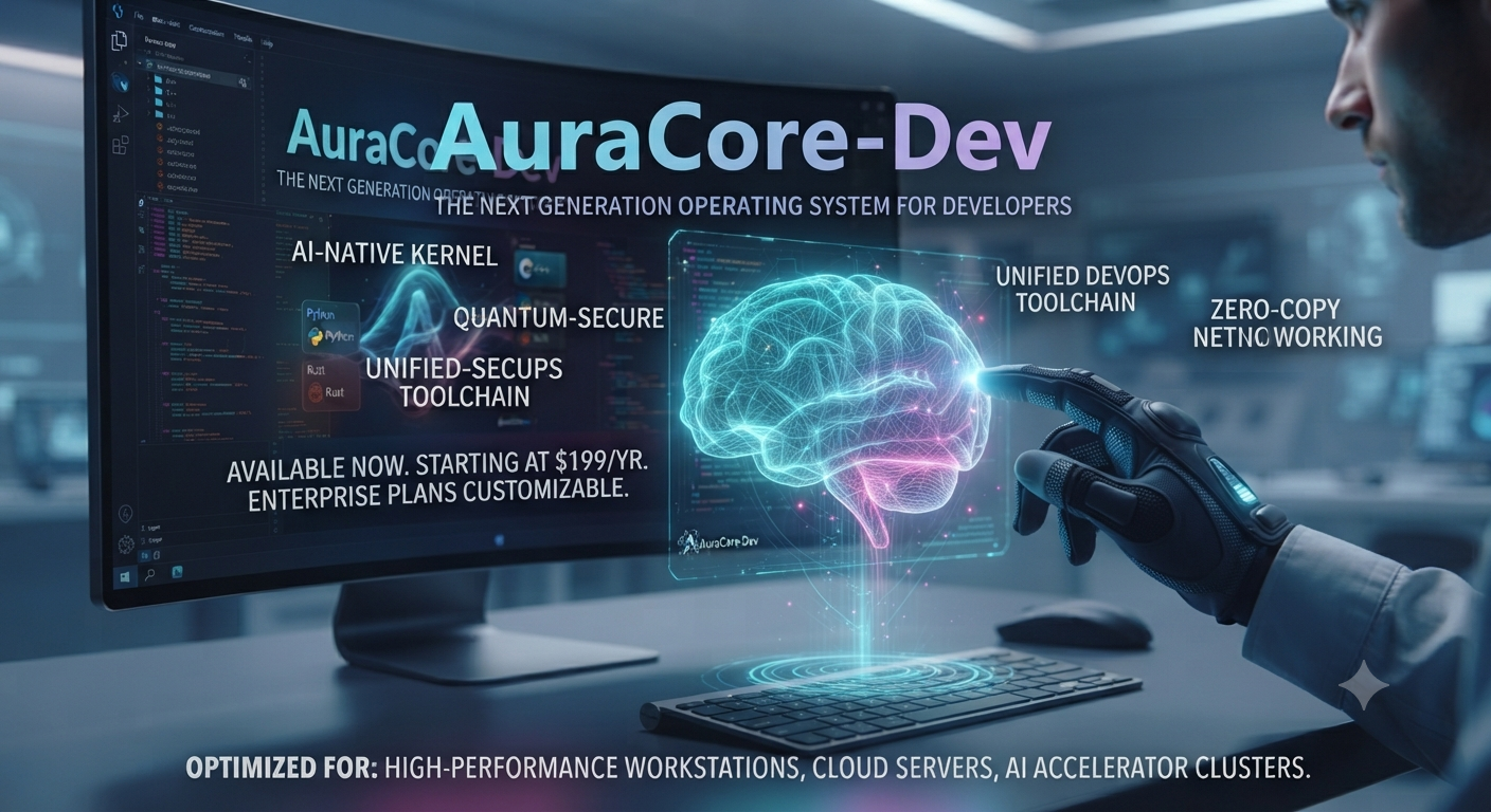 Бъдещето на разработката е тук: Представяме ви AuraCore-Dev!