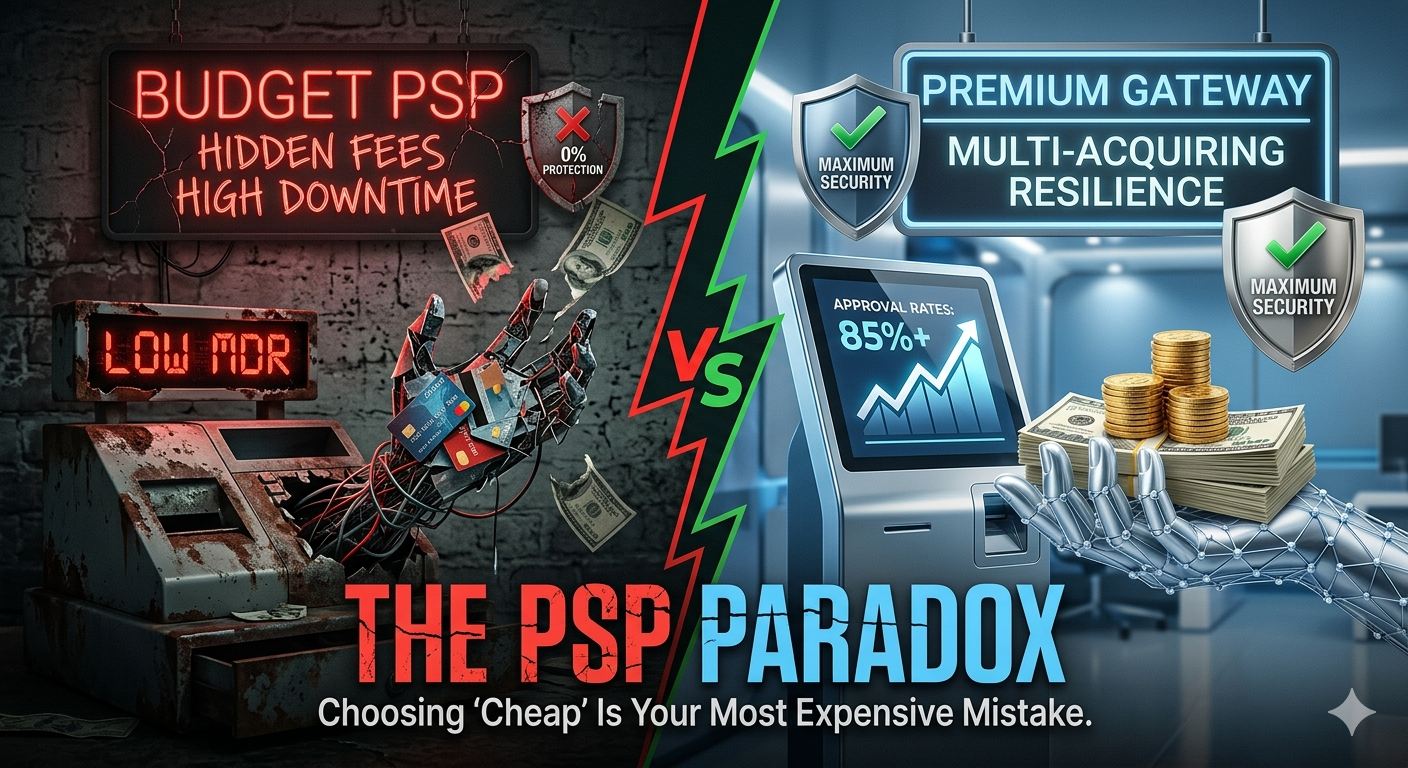 The PSP Paradox: Why Choosing the “Cheapest” Gateway is the Most Expensive Mistake a High-Risk…