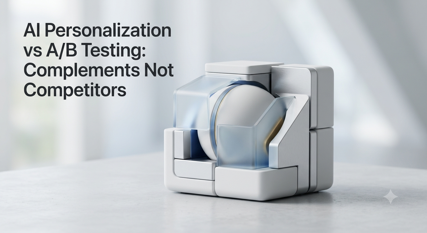AI Personalization vs A/B Testing: Complements Not Competitors
