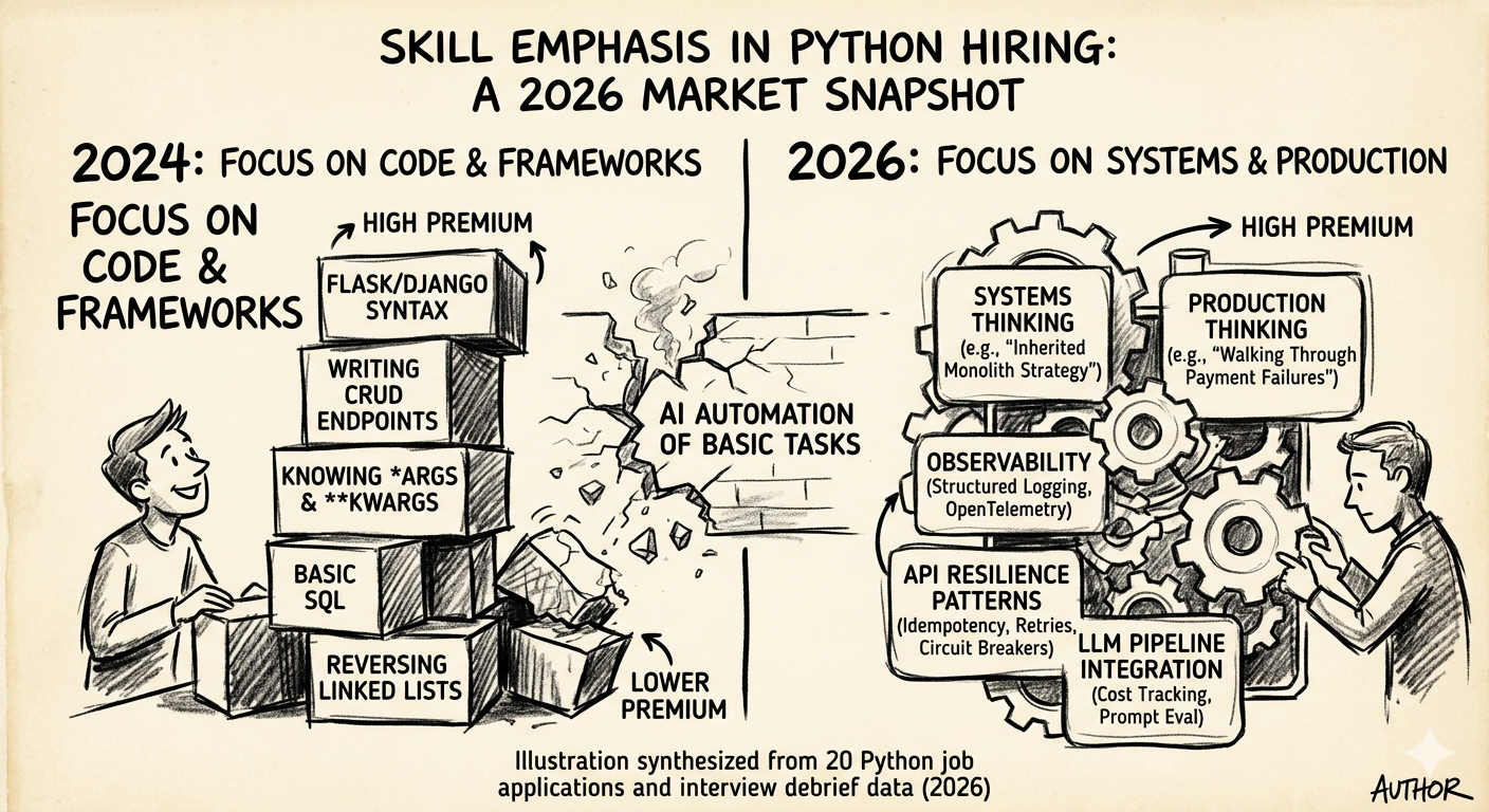 I Applied to 20 Python Jobs in 2026
Here’s What They Actually Want