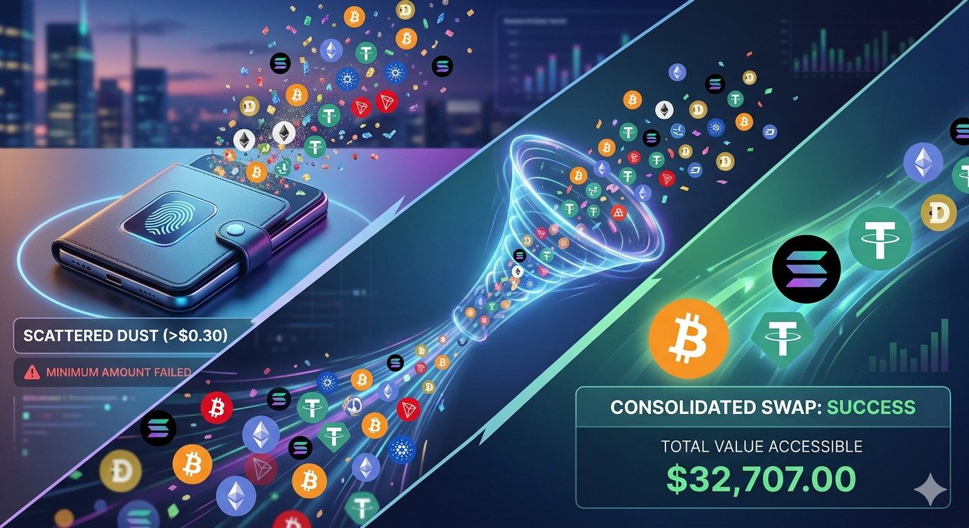 The “Crypto Dust” Solution