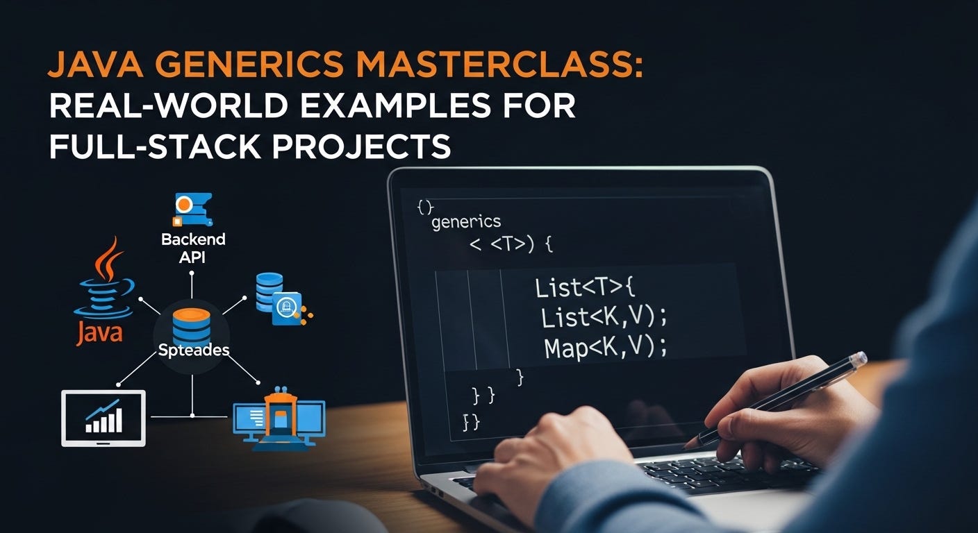 Java Generics Masterclass: Real-World Examples for Full-Stack Projects