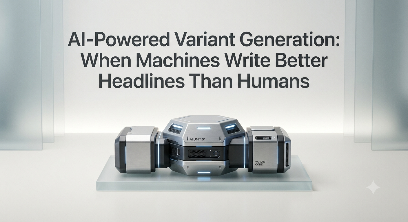 AI-Powered Variant Generation: When Machines Write Better Headlines Than Humans