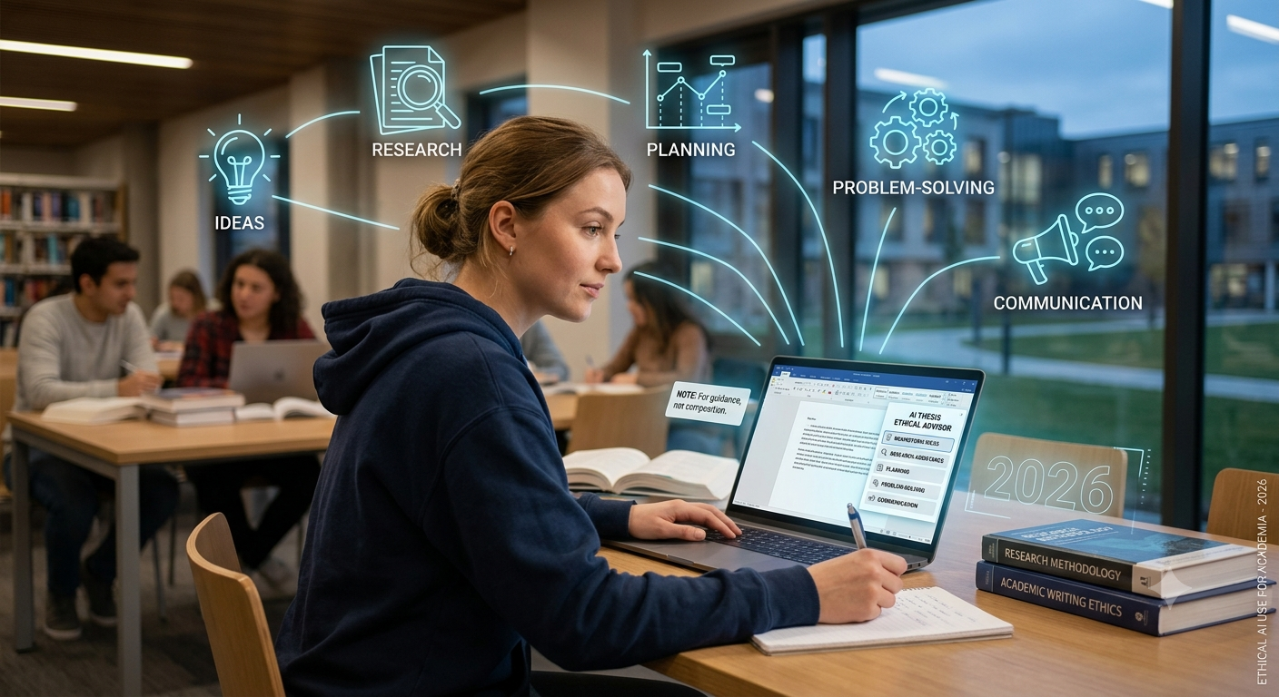 Everyone is using AI tools for their thesis but almost nobody talks about ethics properly