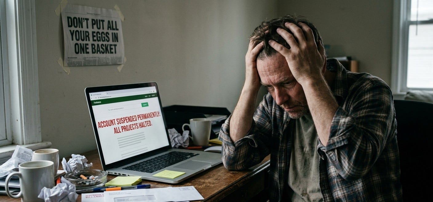 Why Relying on a Single Freelance Platform is Career Suicide