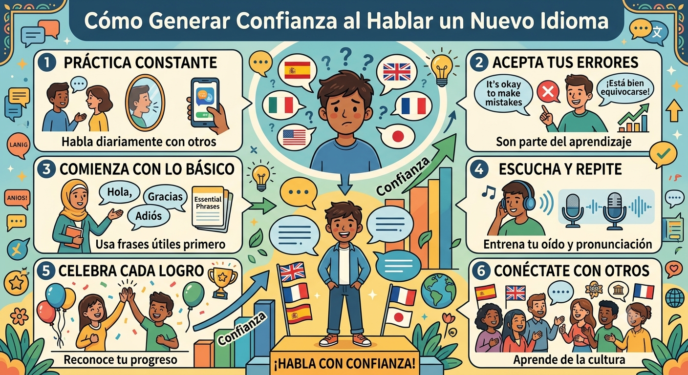 How to Build Confidence While Speaking a New Language
