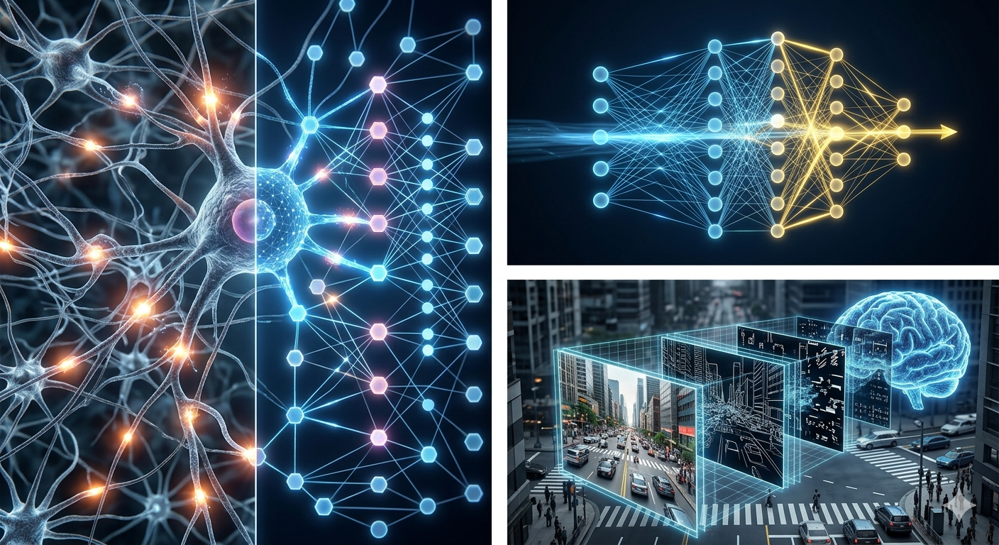 Artificial Neural Networks: How Biology Inspired the AI Revolution