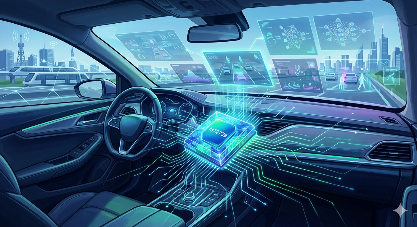 MediaTek MT2739 Signals a Bigger Shift in Automotive AI (Not A Basic Car Chip)