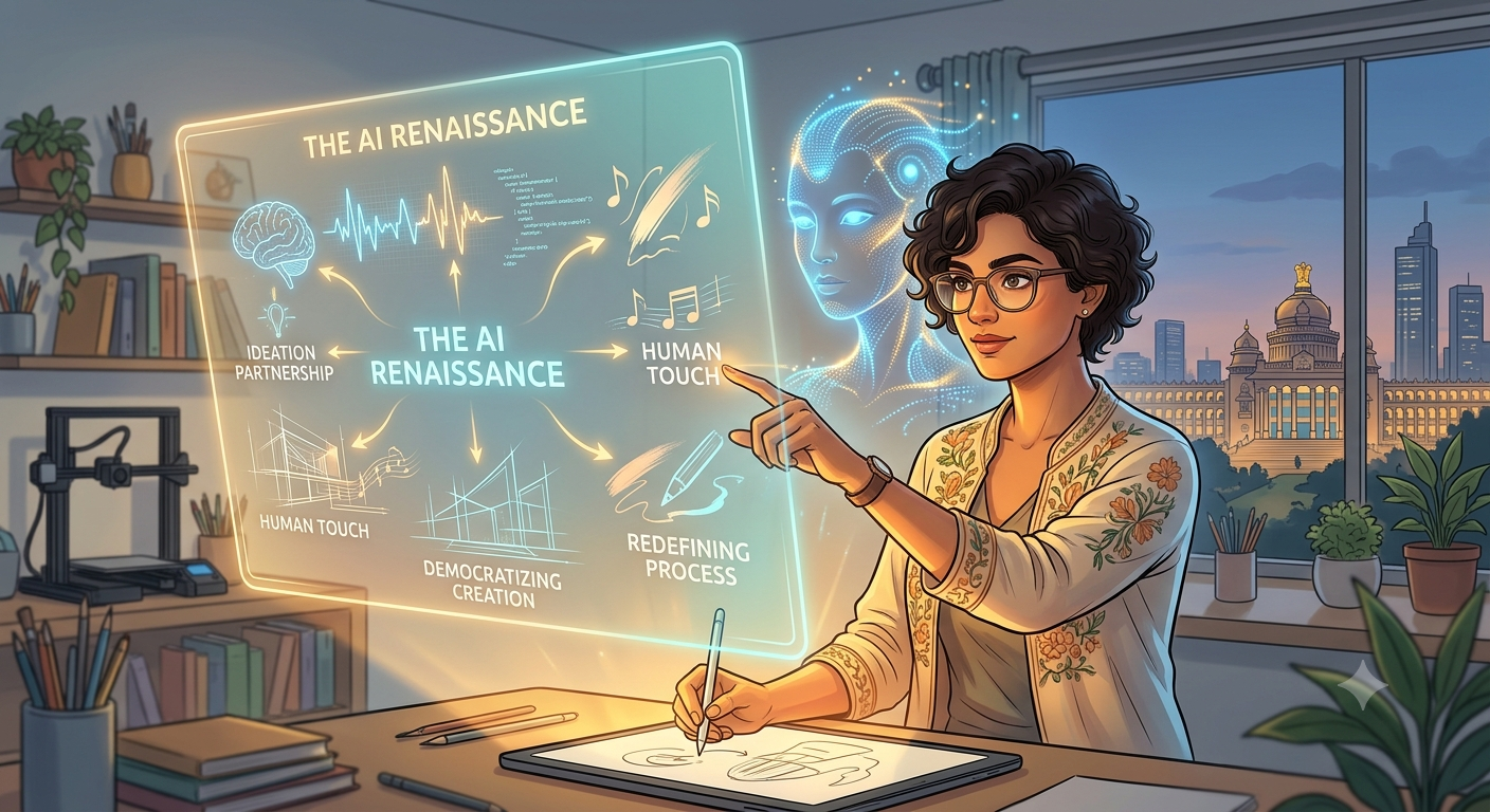 The AI Renaissance: Redefining Human Creativity in the Digital Age