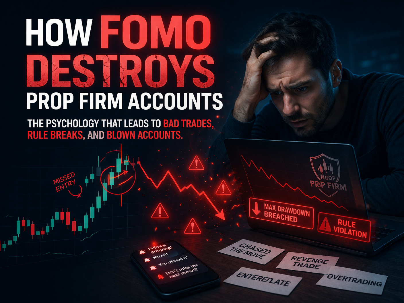 How FOMO Leads to Prop Firm Account Failures