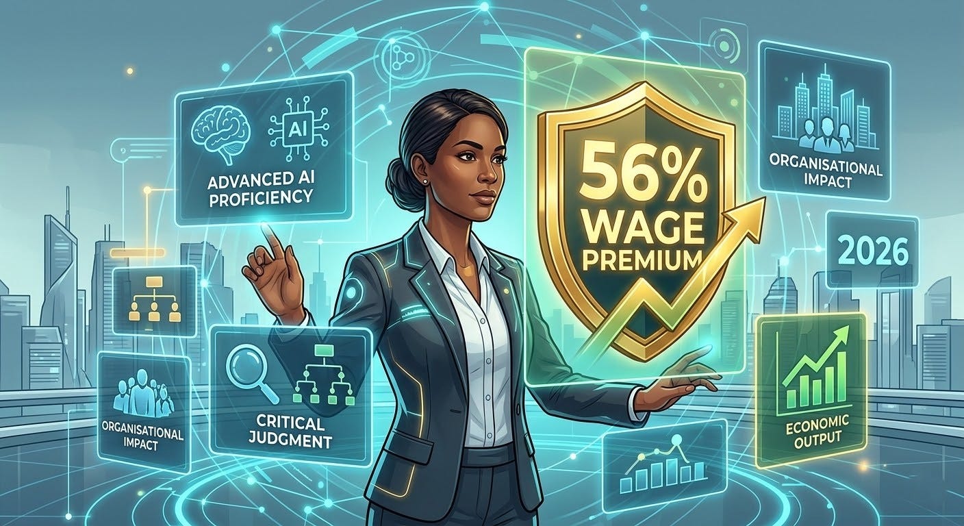 AI Skills Are Worth 56% More. This Is What a Productivity Revolution Actually Looks Like.