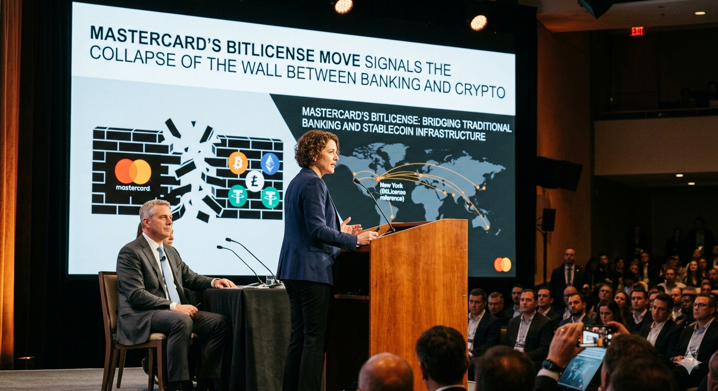 Mastercard’s BitLicense Move Signals the Collapse of the Wall Between Banking and Crypto