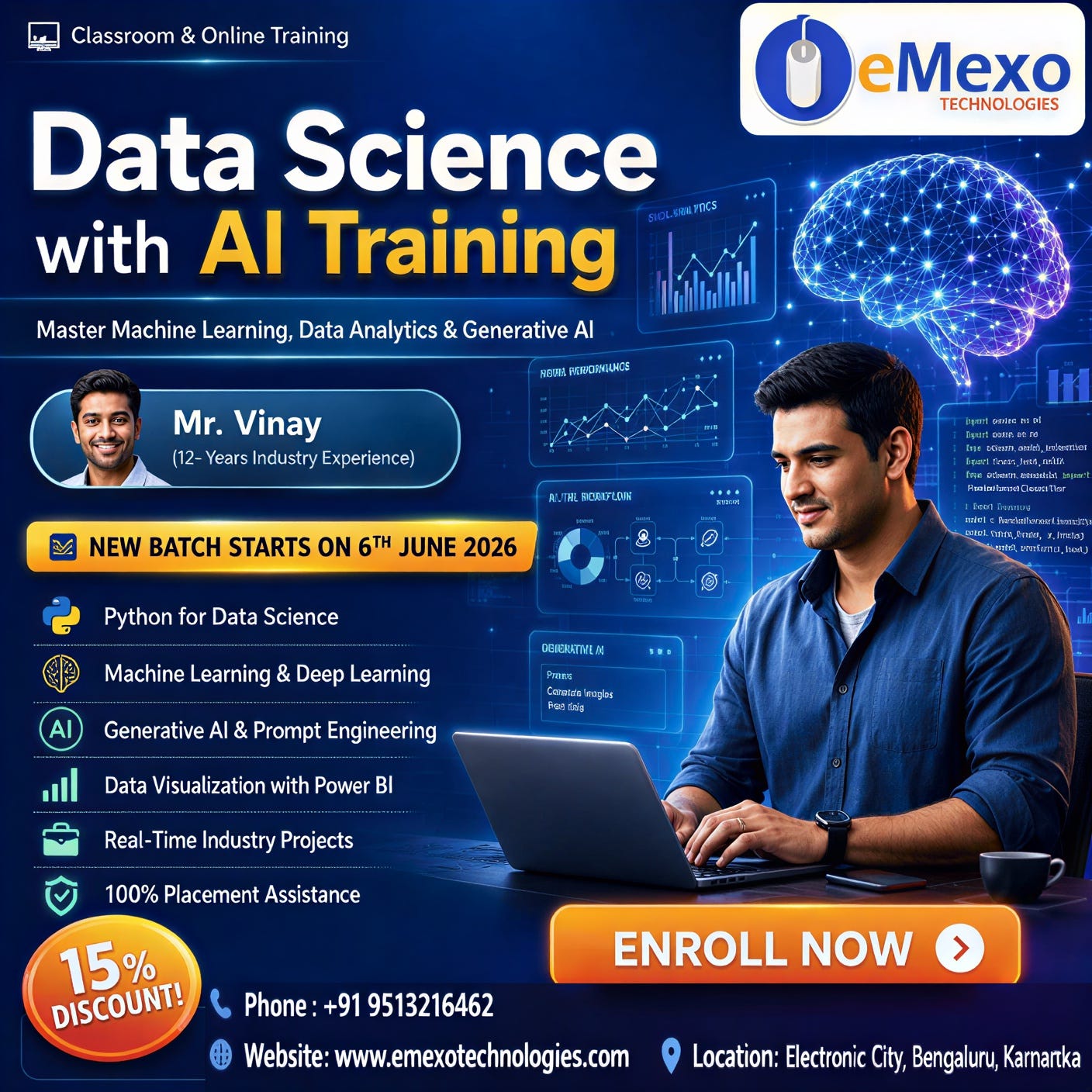 Data Science with AI Training in Electronic City Bangalore