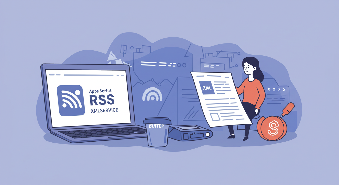 Share your medium posts on a website using Apps Script & XmlService
