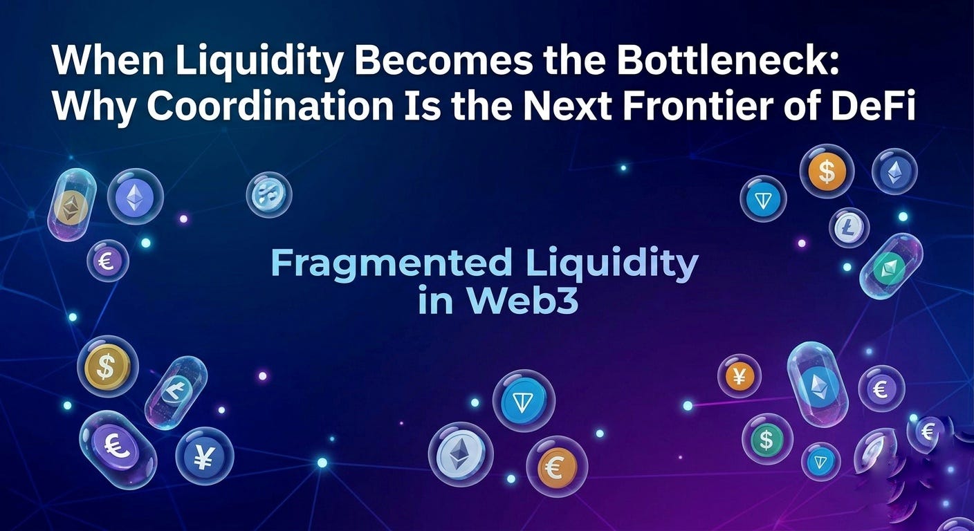 When Liquidity Becomes the Bottleneck: Why Coordination Is the Next Frontier of DeFi