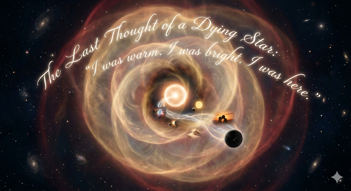 The Last Thought of a Dying Star