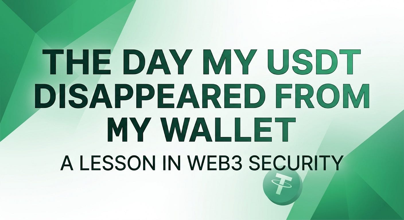 The Day My USDT Disappeared From My Wallet