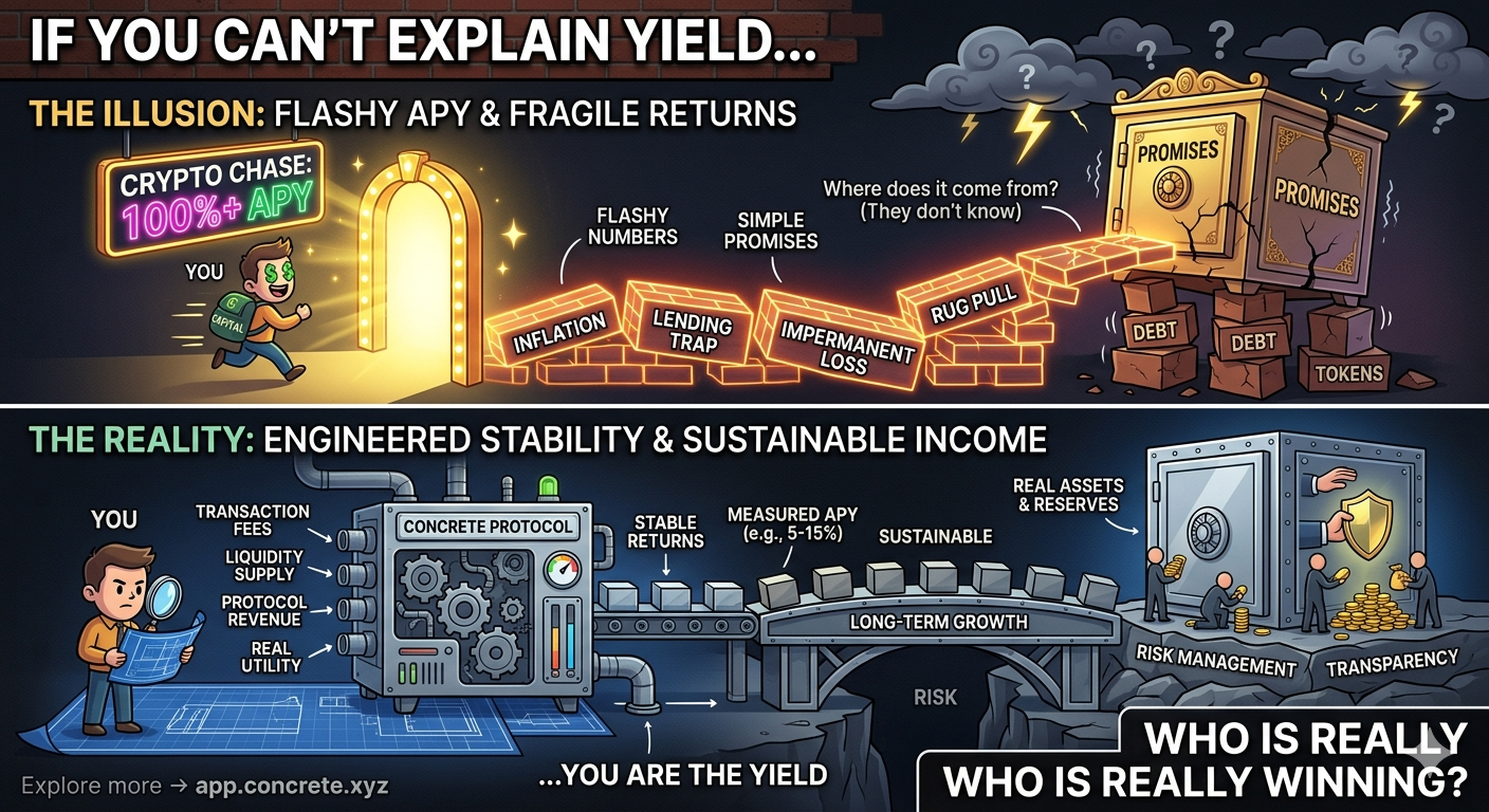 If You Can’t Explain Yield,
You Are the Yield.