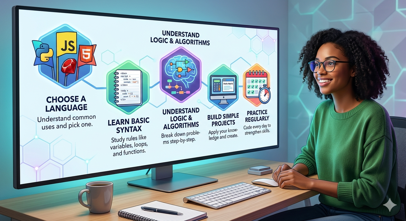Coding for Beginners: What to Learn First and Why