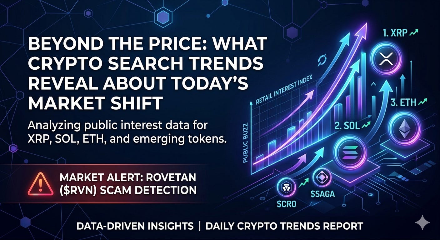 Beyond the Price: What Crypto Search Trends Reveal About Today’s Market Shift