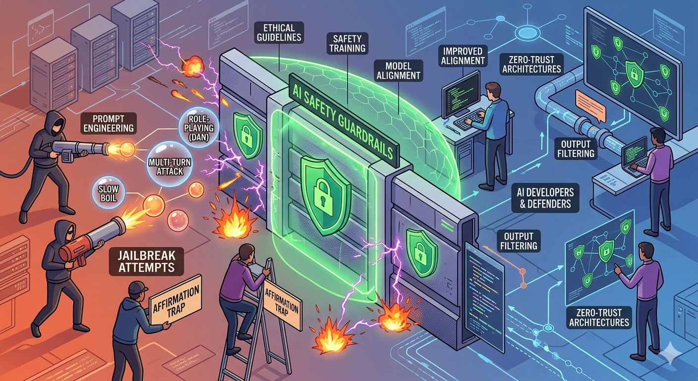 The Cat-and-Mouse Game: Understanding AI Jailbreaking