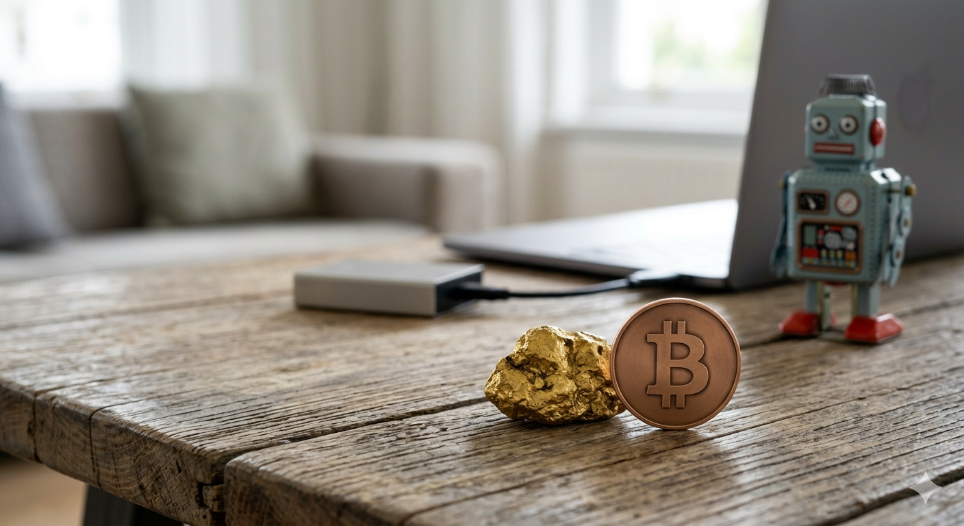 Why I’m Staking My Child’s Financial Foundation with a Boring, Non-Productive Digital Rock