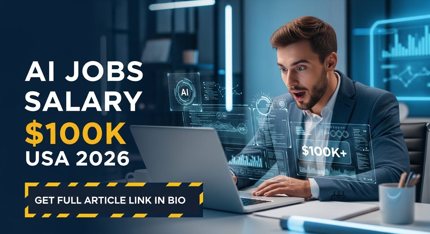 Top AI Jobs Paying Over $100K in USA 2026