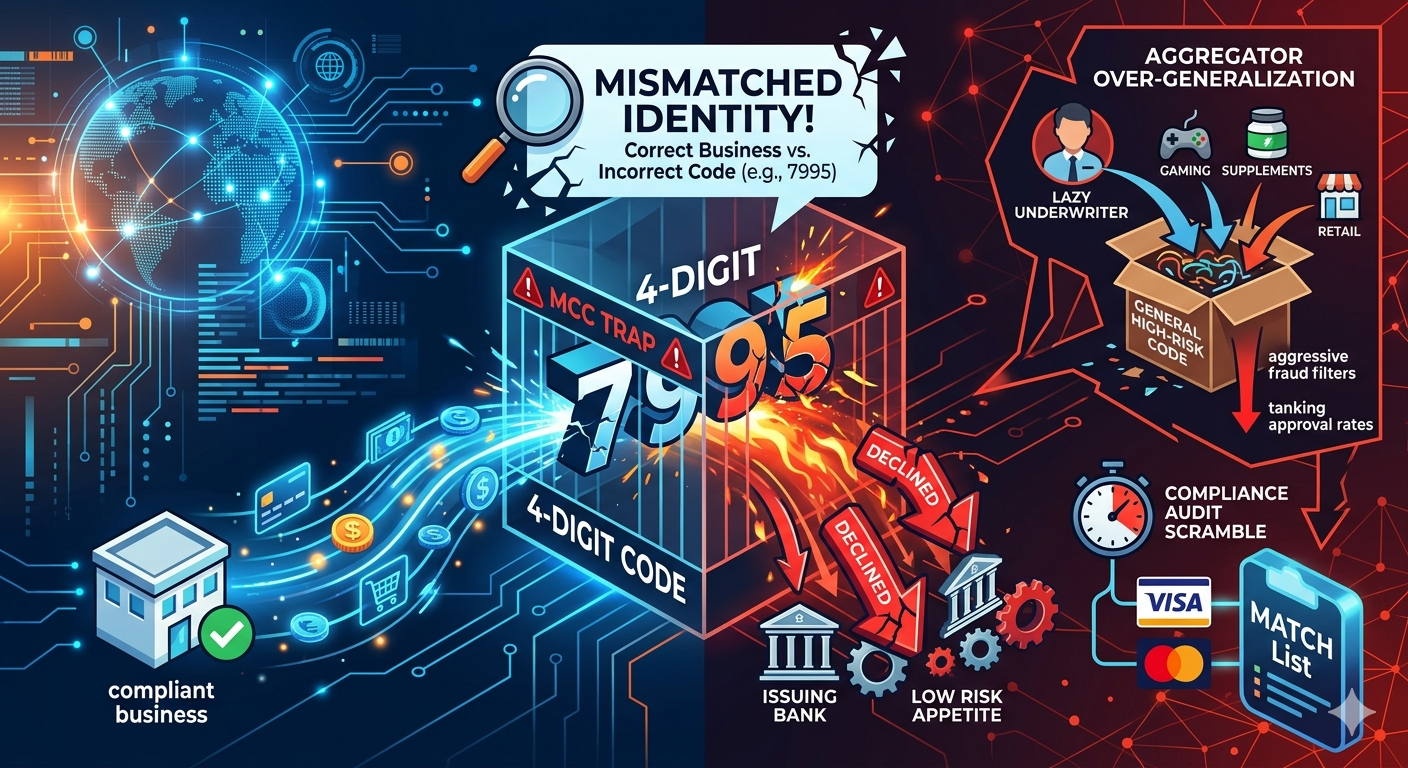 The MCC Trap: How a Single Digit in Your Merchant Category Code Can Tank Your Approval Rates
