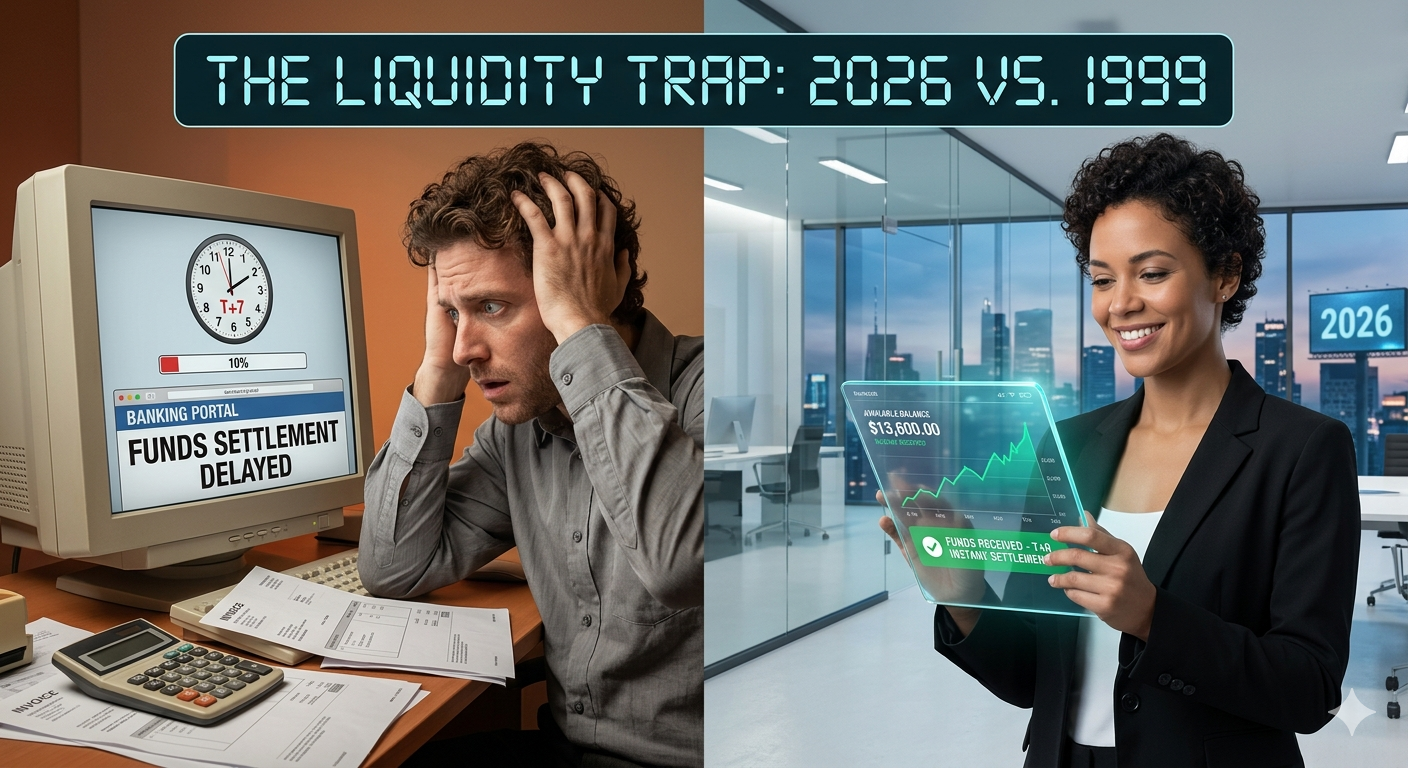 TheLiquidityTrap: Why Waiting T+7 for Your Funds is a 20th-Century Strategy in a 2026 World