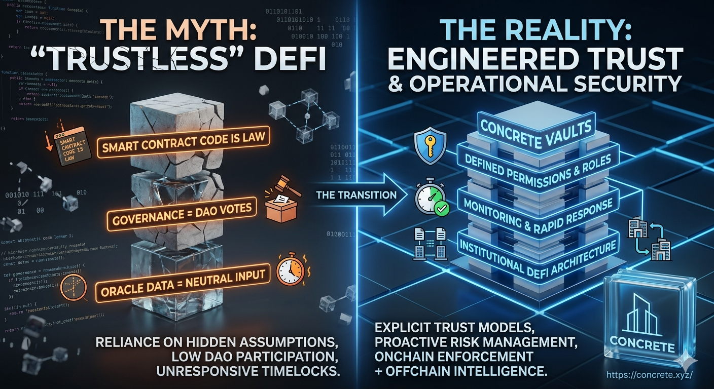 DeFi Doesn’t Remove Trust It Engineers It