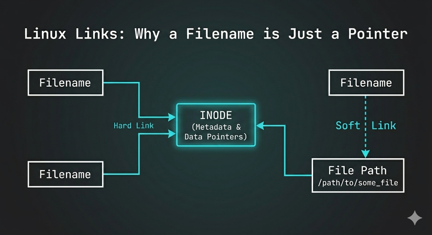 Linux Links: Why a Filename is Just a Pointer