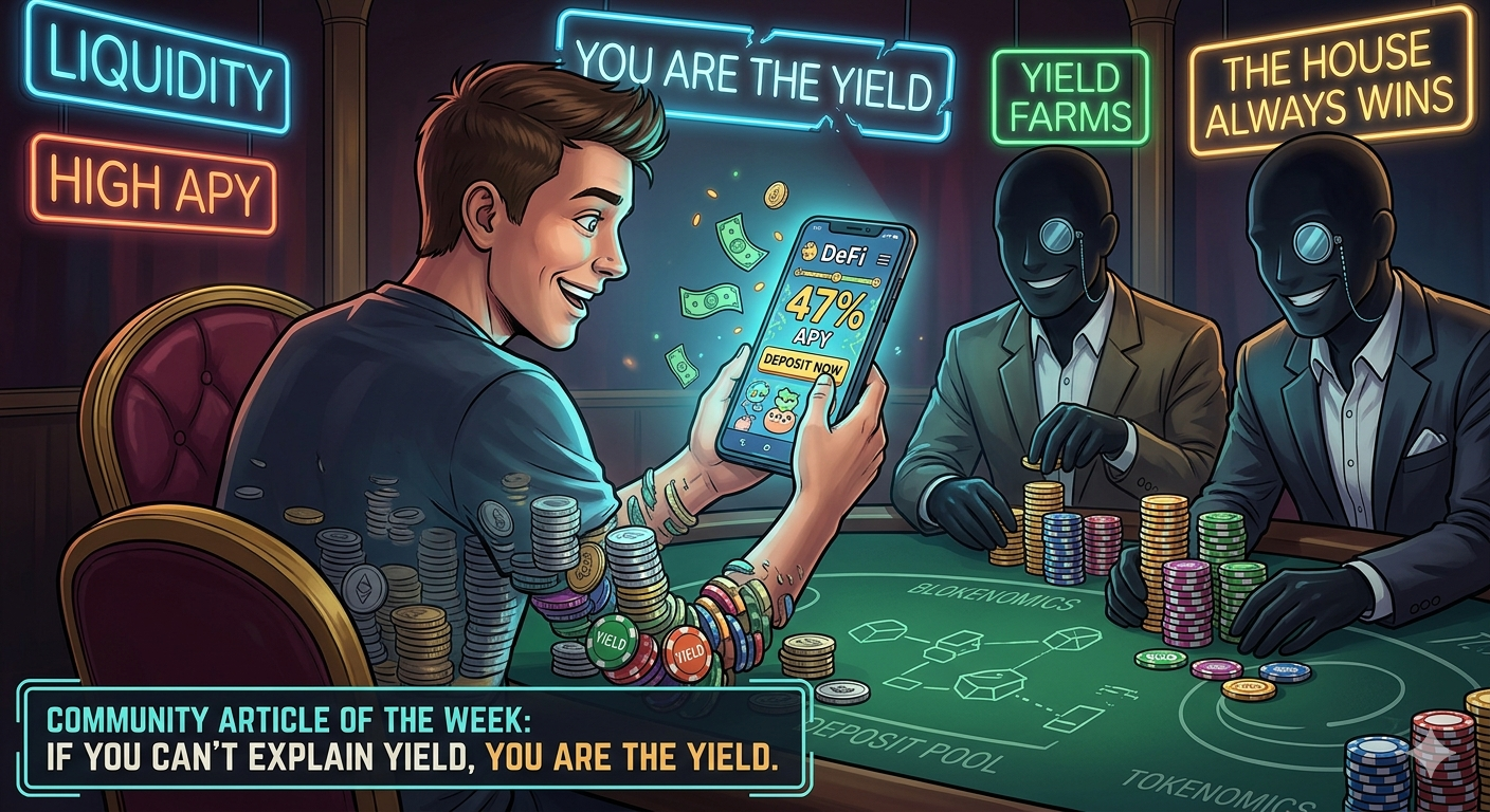 If You Can’t Explain Yield, You Are the Yield.