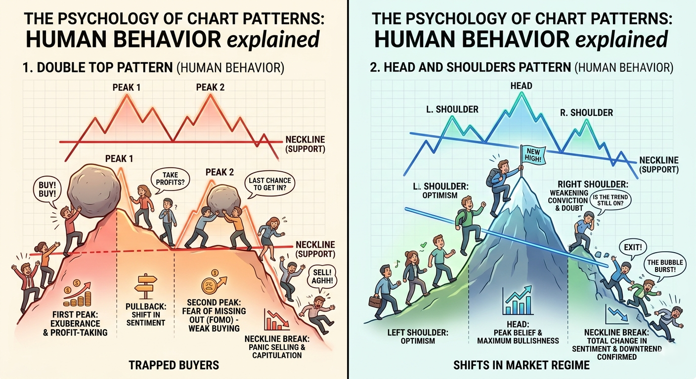 Why Chart Patterns Work: The Psychology Behind Price Action