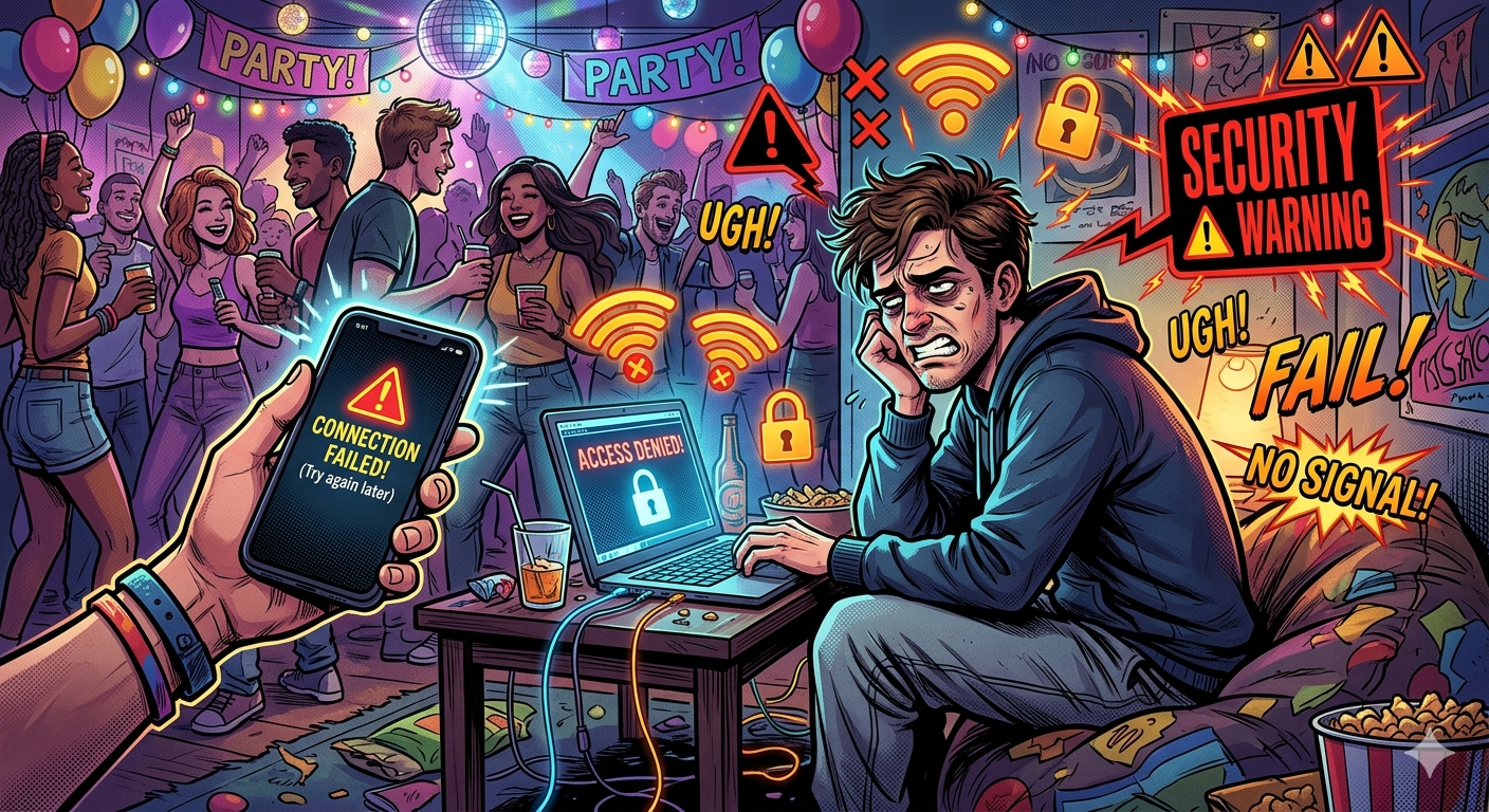 How I Accidentally Became the ‘Security Guy’ at Every Party