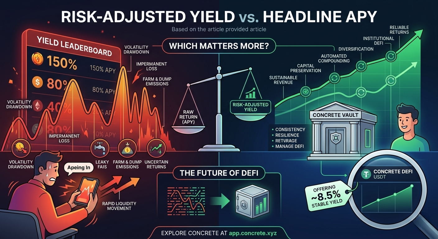 What Is Risk-Adjusted Yield and Why Does It Matter