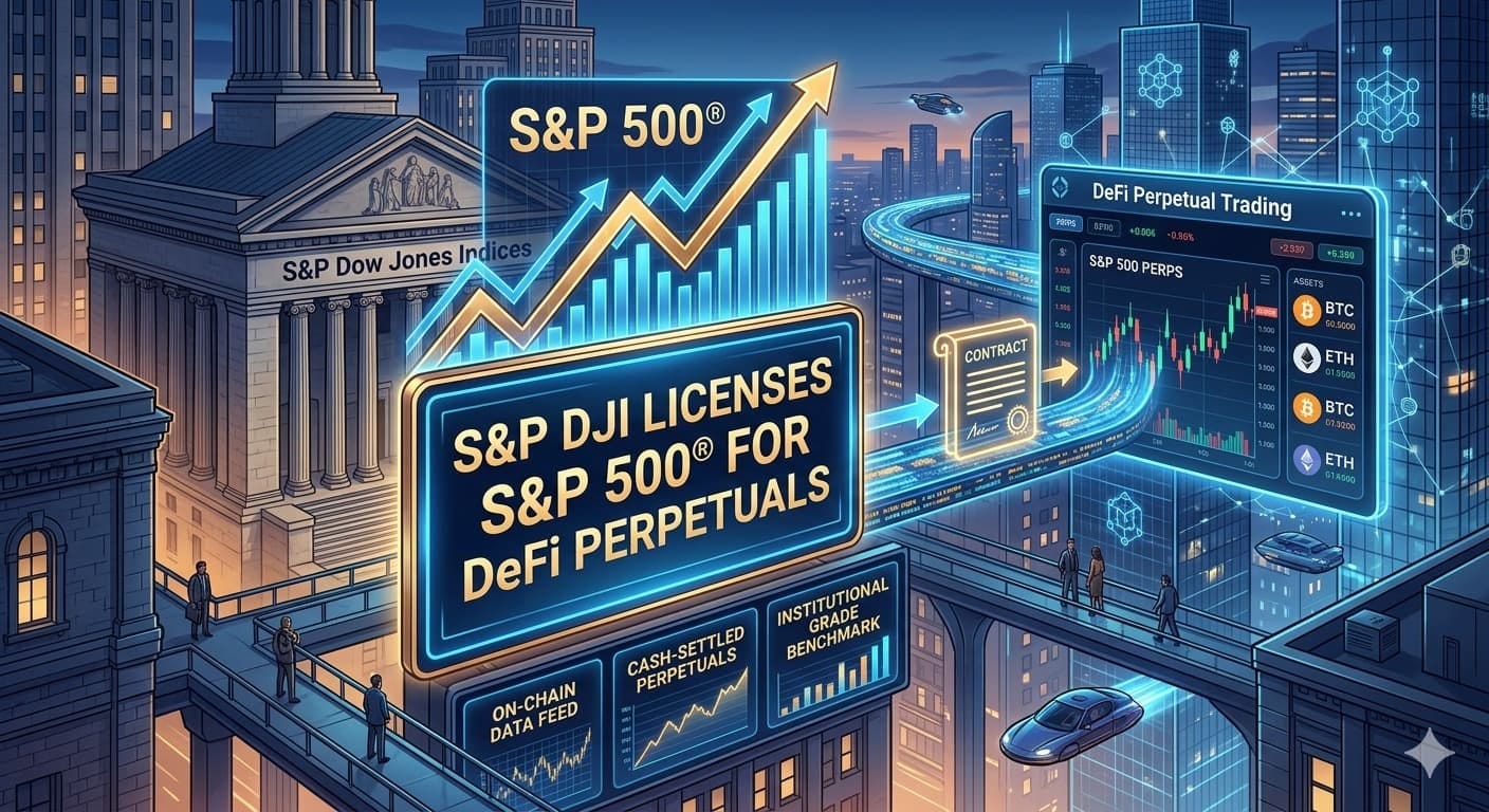 S&P DJI Bridges TradFi and DeFi With New Index Licensing Deal