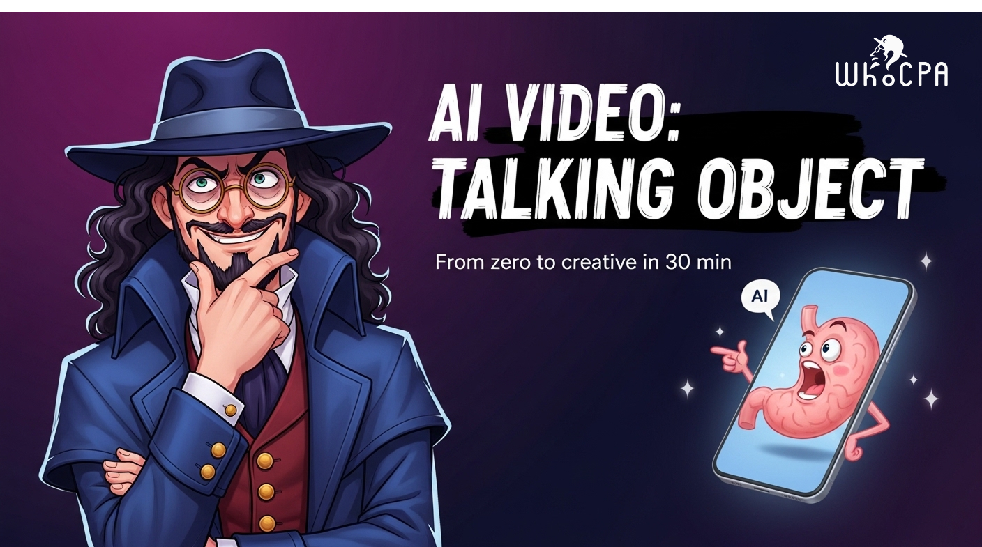 AI Video in the “Talking Object” Format: Built from Scratch in 30 Minutes