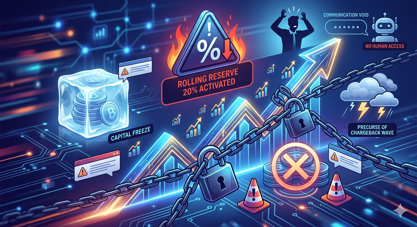 The Growth Penalty: Why Scaling Your Sales Safely Triggers an Automatic Bank Lockdown