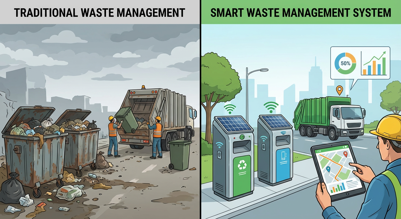 Smart Bins That Talk: How IoT Is Solving Africa’s Waste Crisis