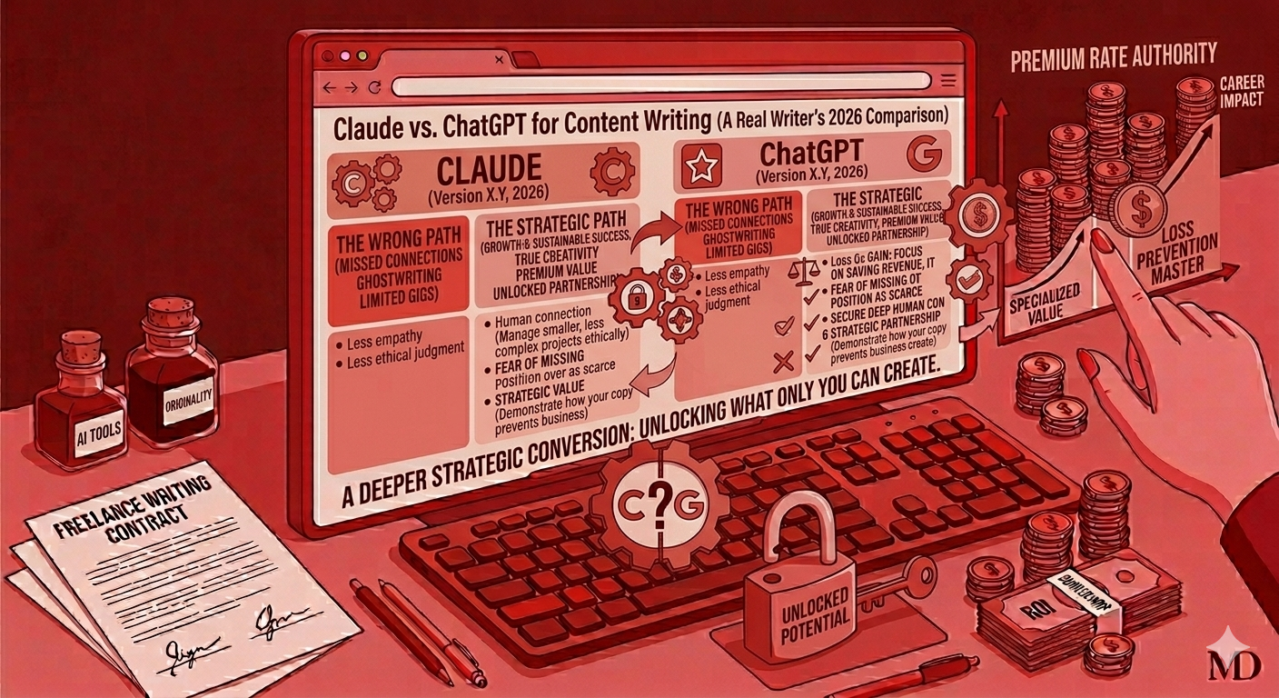 Claude vs ChatGPT for Content Writing in 2026: A Real Comparison From a Real Writer