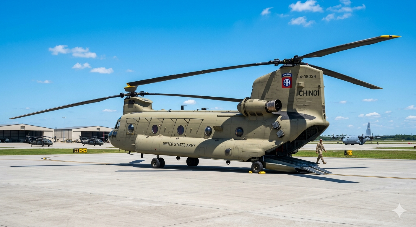 Chinook Will Not Be Used Only for Military Transportation-