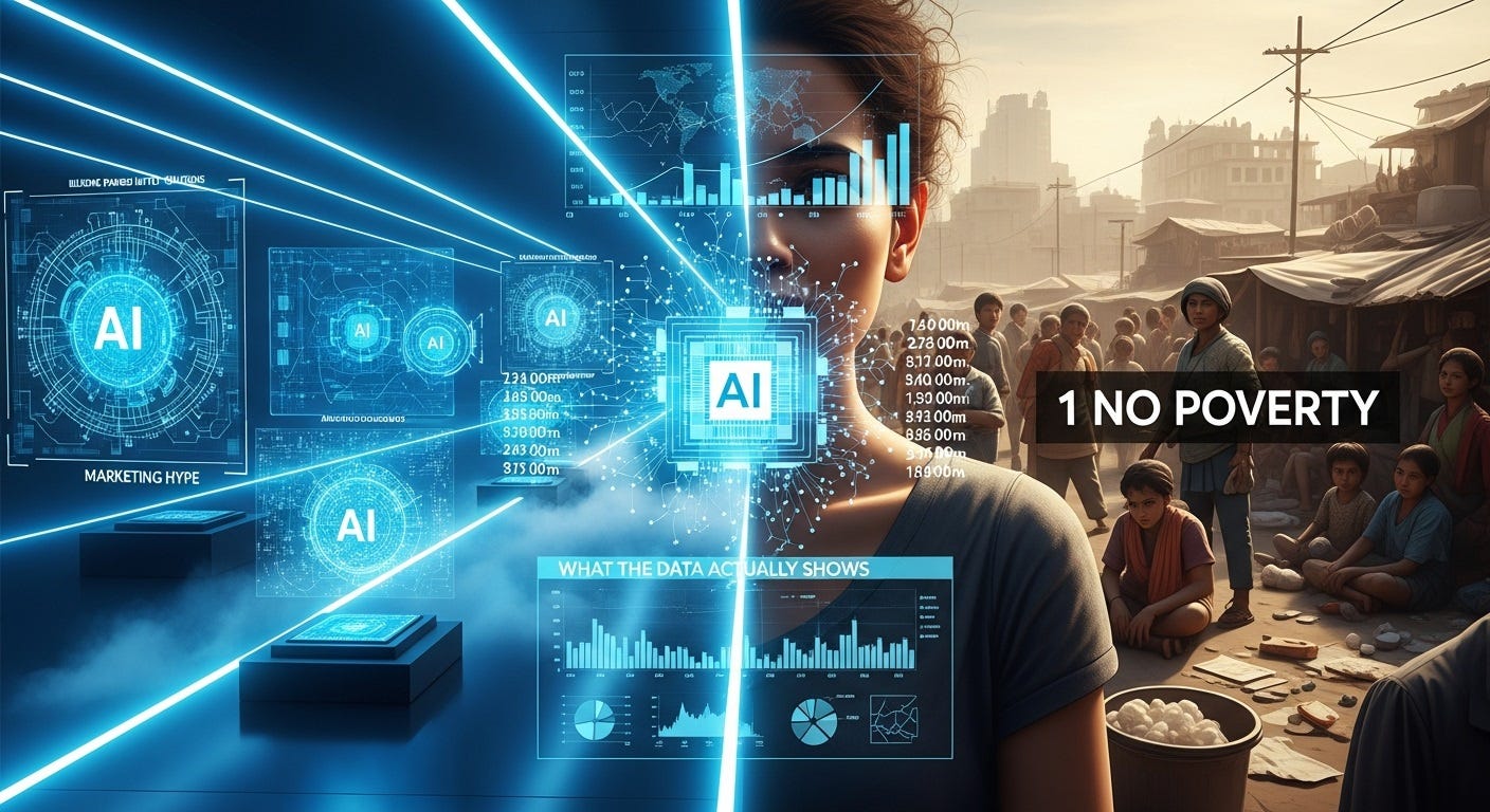 Will AI really eradicate poverty? The honest answer is: it depends. (1/17)