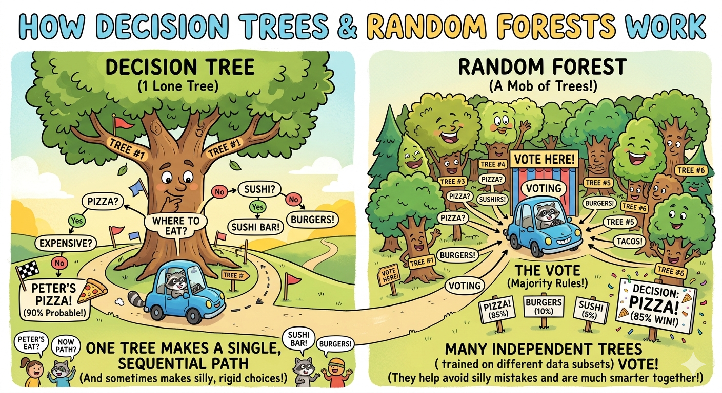 Beyond Decision Trees: Why Random Forests Dominate Predictive Modeling