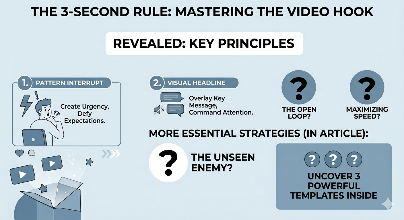 The 3-Second Rule: Why Your Video is Failing Before It Even Starts