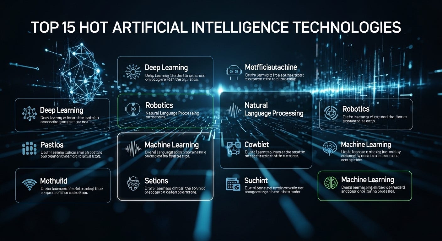 Top 15 Hot Artificial Intelligence Technologies in 2026
